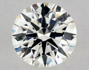 Natural 0.82 Carat I VVS1 Round Diamond