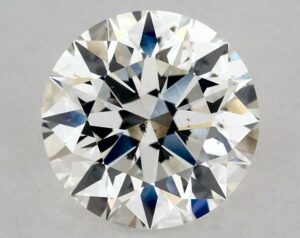 Natural 1.53 Carat H SI1 Round Diamond