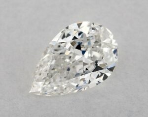 Natural 0.71 Carat E VVS1 Pear Diamond