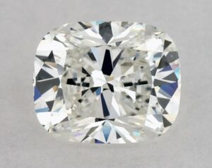 Natural 0.9 Carat H VS2 Cushion Diamond