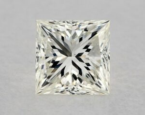 Natural 0.91 Carat J VS1 Princess Diamond