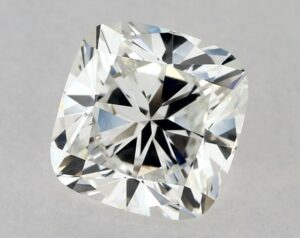 Natural 1 Carat G VVS2 Cushion Diamond