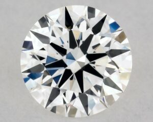 Natural 0.54 Carat F VS2 Round Diamond