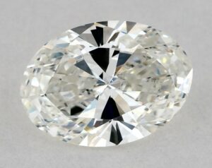 Natural 0.55 Carat I VS2 Oval Diamond
