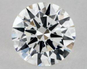 Natural 0.59 Carat F SI1 Round Diamond