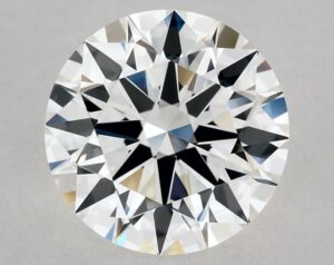 Natural 2.08 Carat F VVS1 Round Diamond