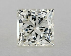 Natural 1.81 Carat L VS2 Princess Diamond