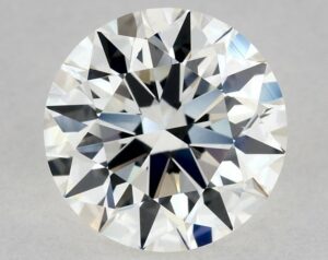 Natural 0.9 Carat H VVS2 Round Diamond