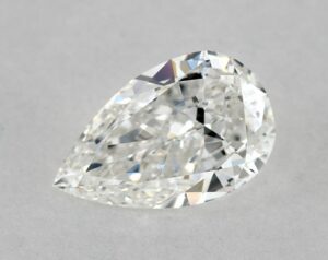 Natural 0.5 Carat F VS1 Pear Diamond