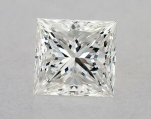 Natural 0.7 Carat G VVS1 Princess Diamond
