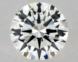 Natural 1 Carat H VS1 Round Diamond