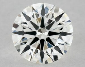 Natural 0.54 Carat H VS2 Round Diamond