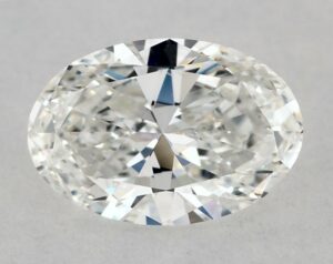 Natural 0.9 Carat G VS1 Oval Diamond