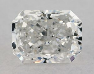 Natural 0.76 Carat F VS2 Radiant Diamond