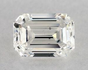 Natural 0.97 Carat G SI1 Emerald Diamond