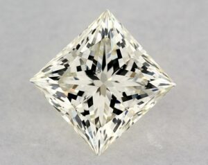 Natural 1.54 Carat N SI1 Princess Diamond