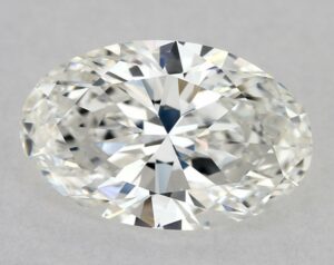 Natural 0.82 Carat G VVS1 Oval Diamond