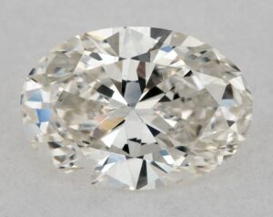 Natural 0.7 Carat I VS2 Oval Diamond