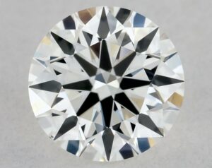 Natural 0.52 Carat H VS1 Round Diamond