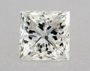 Natural 0.9 Carat J VS1 Princess Diamond