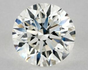 Natural 3.01 Carat I VVS2 Round Diamond