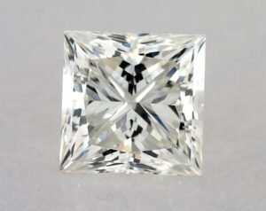 Natural 1.12 Carat J VVS1 Princess Diamond
