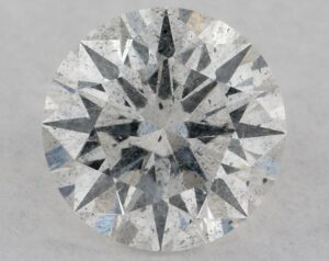 Natural 0.52 Carat F Round Diamond