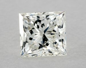 Natural 1.22 Carat J SI1 Princess Diamond