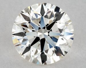Natural 0.9 Carat J VS1 Round Diamond
