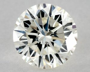 Natural 0.91 Carat K VVS1 Round Diamond