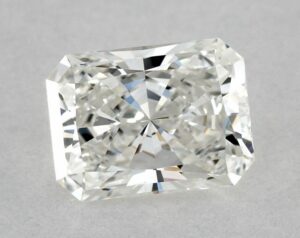 Natural 0.56 Carat E VS2 Radiant Diamond