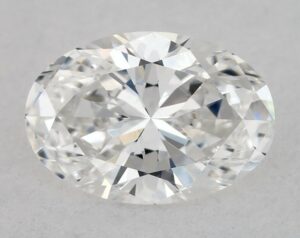 Natural 0.54 Carat D VVS1 Oval Diamond