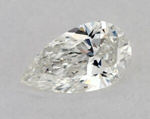 Natural 0.52 Carat G SI1 Pear Diamond