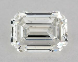 Natural 0.71 Carat G SI1 Emerald Diamond
