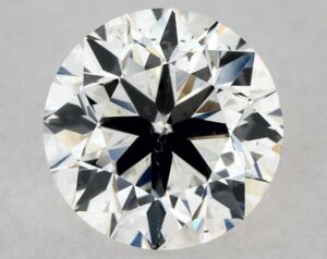 Natural 1.01 Carat H SI1 Round Diamond