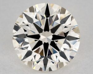 Natural 1.74 Carat L VS1 Round Diamond