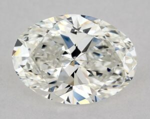 Natural 1.5 Carat G VVS2 Oval Diamond