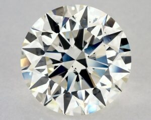 Natural 5.04 Carat K SI1 Round Diamond