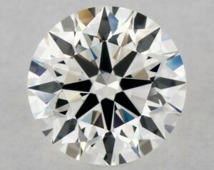 Natural 1.06 Carat H VVS1 Round Diamond
