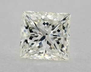 Natural 1.01 Carat H SI1 Princess Diamond