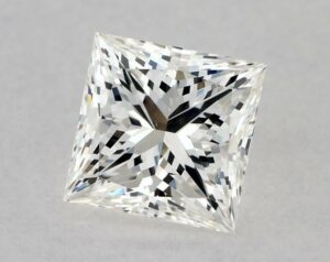 Natural 0.7 Carat G VS2 Princess Diamond