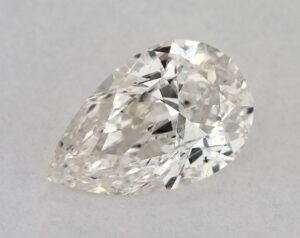 Natural 0.51 Carat I VS1 Pear Diamond