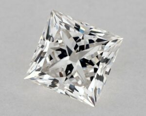 Natural 0.56 Carat I VS2 Princess Diamond
