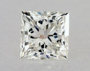 Natural 1.51 Carat J VS1 Princess Diamond