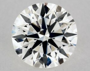 Natural 1 Carat H VS1 Round Diamond