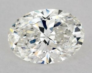 Natural 1.4 Carat F SI1 Oval Diamond