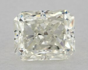 Natural 0.83 Carat K VVS2 Radiant Diamond