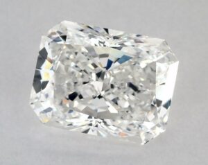 Natural 5.01 Carat D VVS2 Radiant Diamond