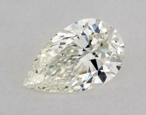 Natural 0.81 Carat J VS1 Pear Diamond