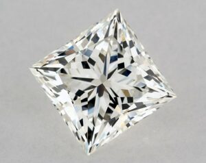 Natural 1.06 Carat J VVS2 Princess Diamond